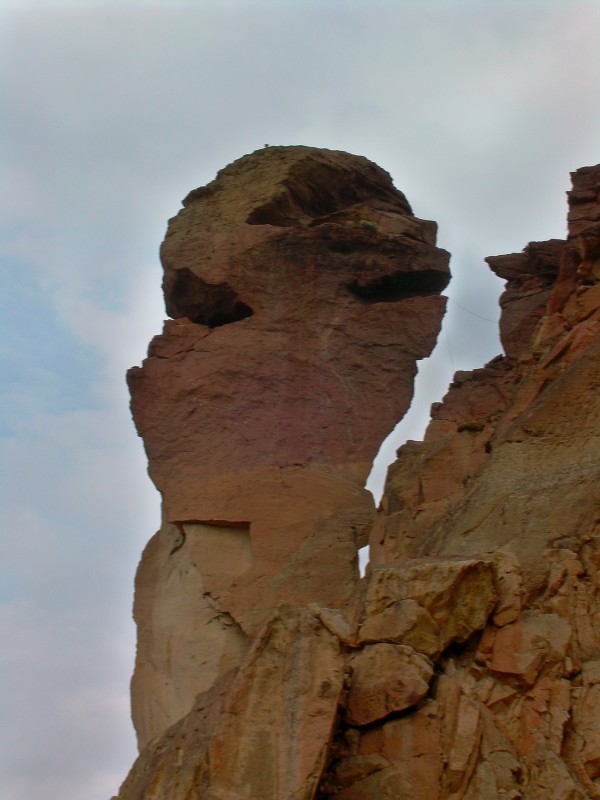 Monkey Face Rock in OR